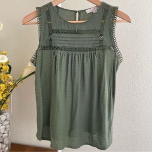 LOFT Sleeveless Blouse Size XS